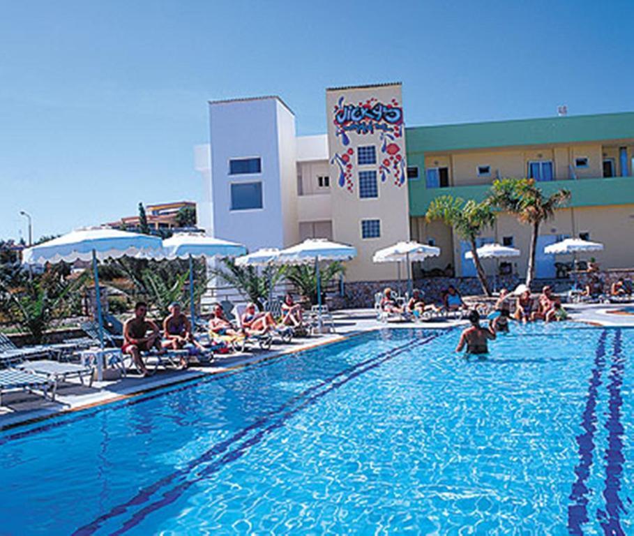 Vickys Studios Faliraki Rhodes City Exterior foto