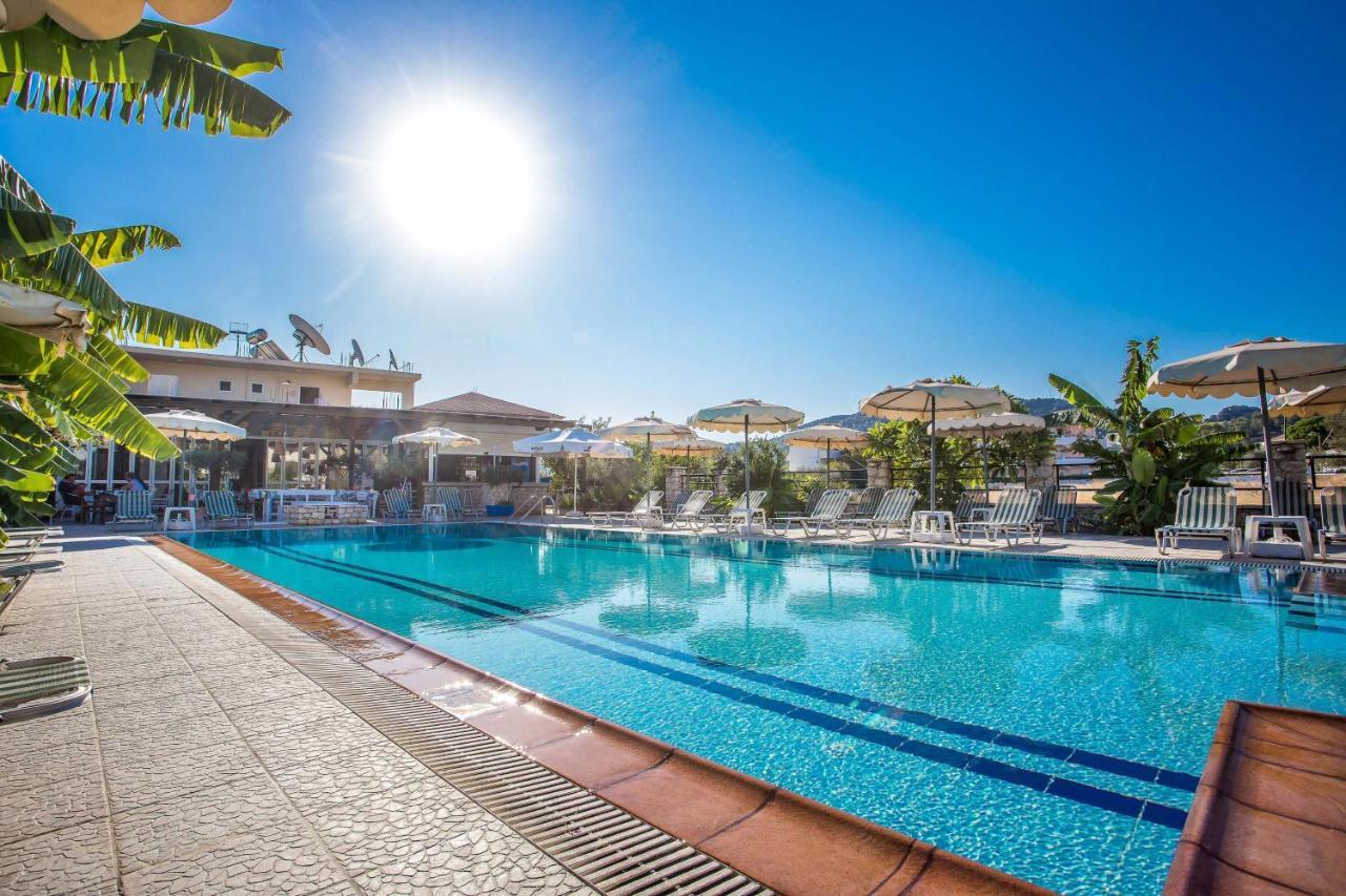 Vickys Studios Faliraki Rhodes City Exterior foto