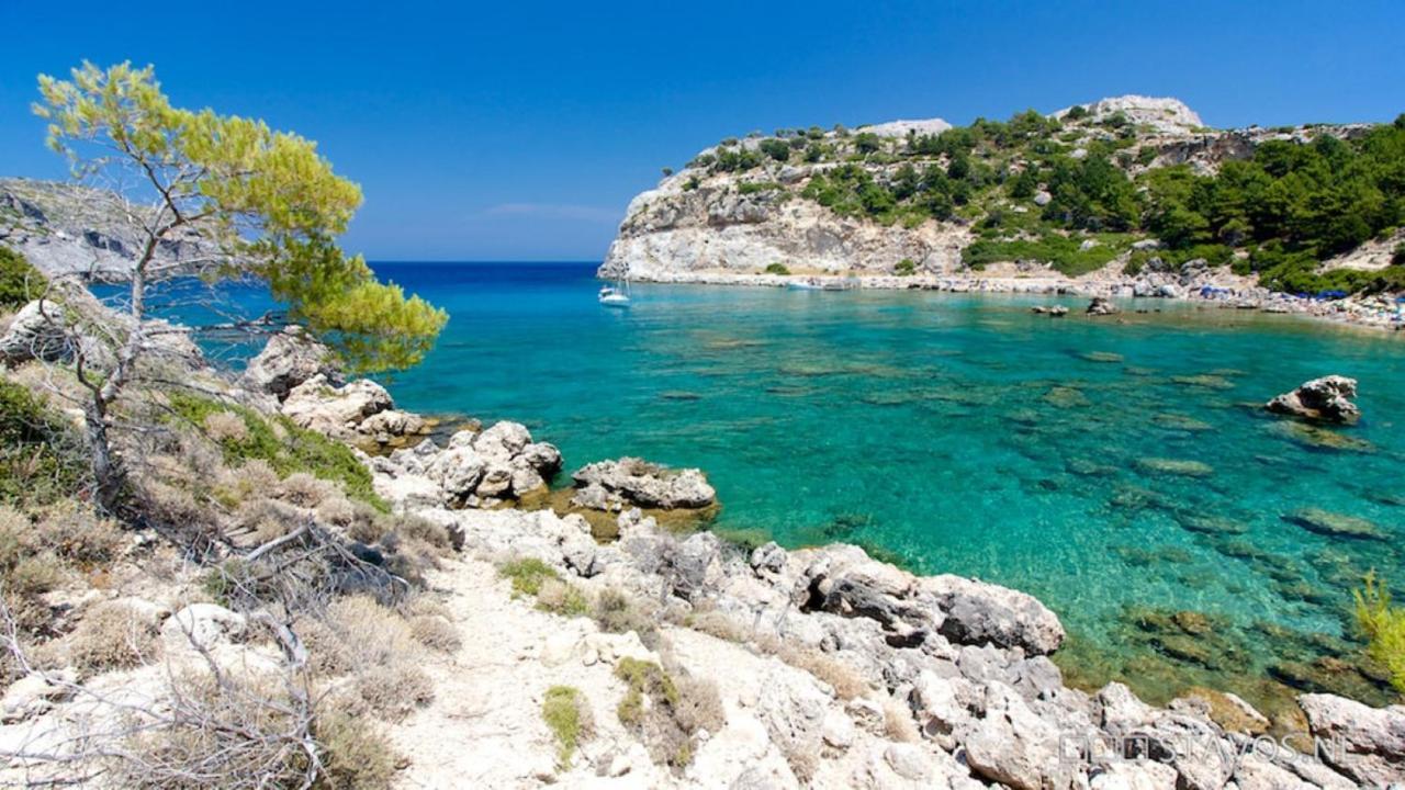 Vickys Studios Faliraki Rhodes City Exterior foto
